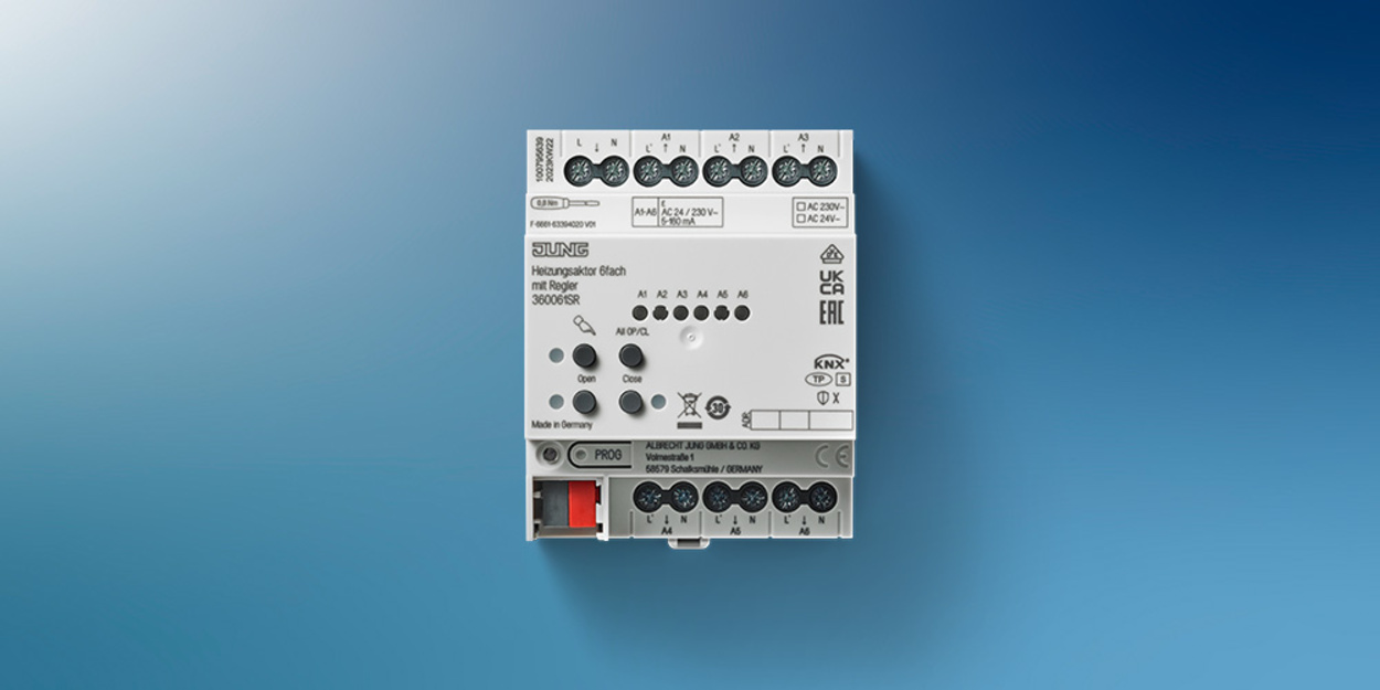 KNX Heizungsaktor 6-fach bei Polster Elektrotechnik in Möhrendorf