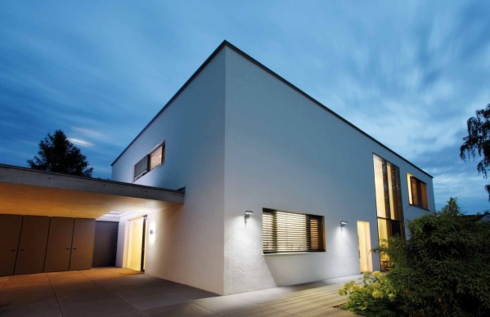 Aussenbeleuchtung bei Polster Elektrotechnik in Möhrendorf